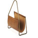 Butler Loft Rupert Leather Brown Leather Magazine Rack/Media Storage