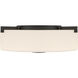 Rachel 2 Light 15 inch Matte Black Flush Mount Ceiling Light