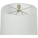 Seabrook Spindle 29.5 inch 100.00 watt Weathered Whitewash and Clean White Table Lamp Portable Light