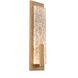 Glacier LED 5 inch Novel Brass Indoor Sconce Wall Light in 2700K LED