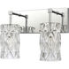 Forma de Crystal Vanity Light Wall Light