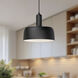 Alora Mood Adriano 1 Light 10.63 inch Matte Black Pendant Ceiling Light