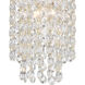 Gabrielle 1 Light 7 inch Antique Gold Chandelier Ceiling Light