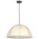 Stevie 1 Light 23.5 inch Natural Pendant Ceiling Light