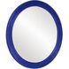 Virginia Glossy Royal Blue Wall Mirror