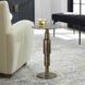 Descend 22.5 X 14 inch Antique Gold Accent Table