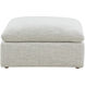 Terra 18.5 inch Coastside Sand Ottoman, Condo