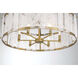 Veil 6 Light 28 inch Legacy Brass Pendant Ceiling Light