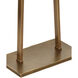 Duet 63.5 inch 9 watt Oil Rubbed Bronze and Antique Brass Floor Lamp Portable Light