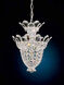 Trilliane 5 Light Silver Pendant Ceiling Light in Heritage