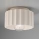 Radiance Collection 1 Light 8 inch Matte White Flush-Mount Ceiling Light