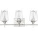 Octave 3 Light 21 inch Satin Nickel Bathroom Vanity Light Wall Light, Essentials