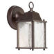 Signature LED 9 inch Antique Bronze Outdoor Wall Light
