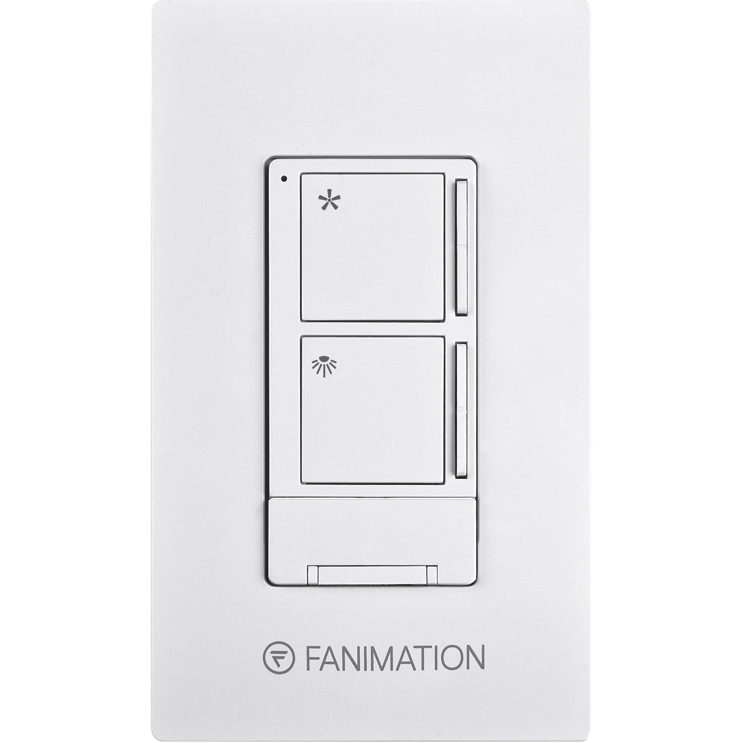Controls White Fan Wall Control