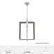 Woodburn 1 Light 14 inch Brushed Nickel Pendant Ceiling Light
