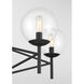 Auresa 5 Light 29 inch Coal Chandelier Ceiling Light
