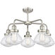 Olean 5 Light 24.5 inch Satin Nickel Chandelier Ceiling Light