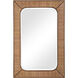Tahiti 42 X 28 inch Rattan with Fir Wood Accents Wall Mirror