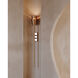 Buenos Aires 1 Light 5.25 inch Vintage Brass Wall Sconce Wall Light