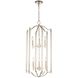 Provence 6 Light 16 inch Polished Nickel Foyer Chandelier Ceiling Light