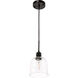 Gabe 1 Light 6 inch Black Pendant Ceiling Light