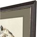 Equine Sketch Brown and Beige and Black and Rust Framed Art