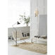 AERIN Charlton 51 inch 60 watt Black and Brass Floor Lamp Portable Light