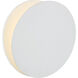 AERIN Gabriela LED 12 inch Matte White Wall Washer