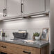 4U Series LED 120 LED Integrated 12 inch Textured White LED Under Cabinet