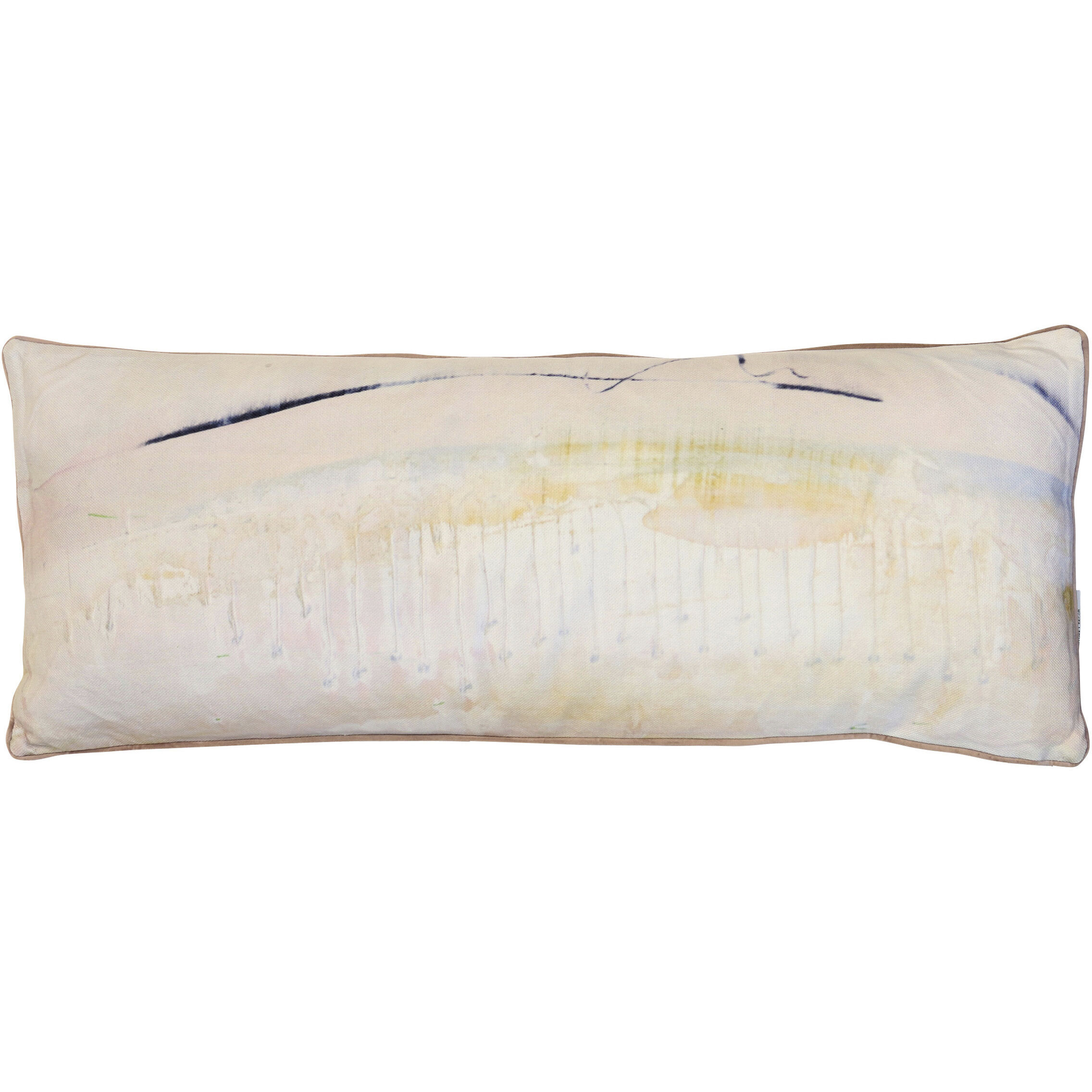 Soft Horizon Wash Pillow Collection 36 inch Multicolor Pillow in 36" x 14"