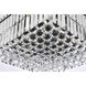 Maxime 12 Light 20 inch Black and Clear Chandelier Ceiling Light in Royal Cut