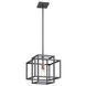 Taubert 1 Light 12 inch Black Pendant Ceiling Light