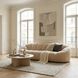 Amadeus Camel Fabric Sofa