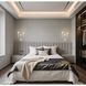 Dahlia LED 7 inch Plaster White Wall Sconce Wall Light