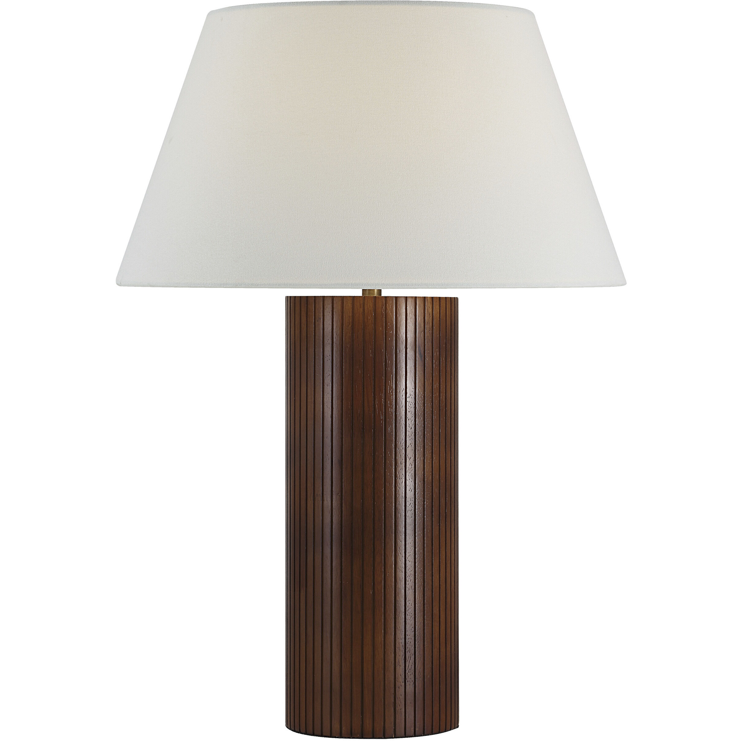 Sanya 26 inch 60.00 watt Dark Walnut Table Lamp Portable Light