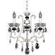 Bedetti 3 Light 17 inch Two Tone Silver Chandelier Ceiling Light