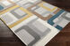 Forum 48 X 48 inch Dark Blue Rug in 4 Ft Square, Square