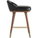 Walsh 29 inch Black Counter Stool