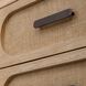 Scottie Natural Oak and Dark Bronze 3 Drawer Chest