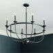 Rylann 8 Light 38 inch Matte Black Chandelier Ceiling Light