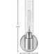 Shea LED 5.25 inch Chrome Bath Light Wall Light