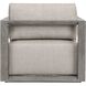 Remsen Weathered Gray and Nuance Dove Outdoor Lounge Chair