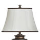 Magonia 28.5 inch 100 watt Cream and Off-White and Antique Gold Table Lamp Portable Light in Antique White with Gold