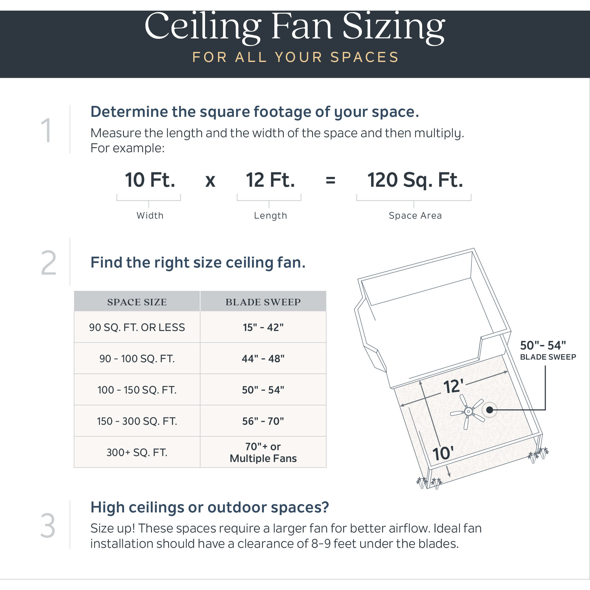 Tide 52 inch Brushed Nickel with Silver Blades Ceiling Fan