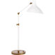 AERIN Charlton 17 inch 60 watt Plaster White Table Lamp Portable Light