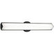 Jade LED 24 inch Black Bath Vanity Light Wall Light
