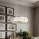 Veil 10 Light 36 inch Legacy Brass Pendant Ceiling Light