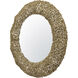 Tangled 33 X 33 inch Natural Rope Wall Mirror