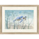 Undersea Ray Undersea Turtle Blue and Turquoise and Green Framed Art, Propac