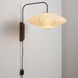 Roswell 1 Light 24 inch Matte Black Wall Sconce Wall Light